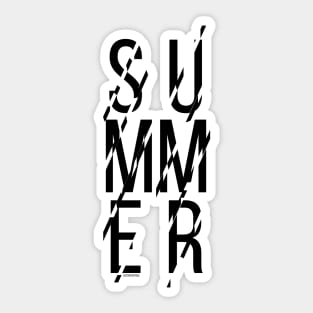 Sommer Typo Sticker